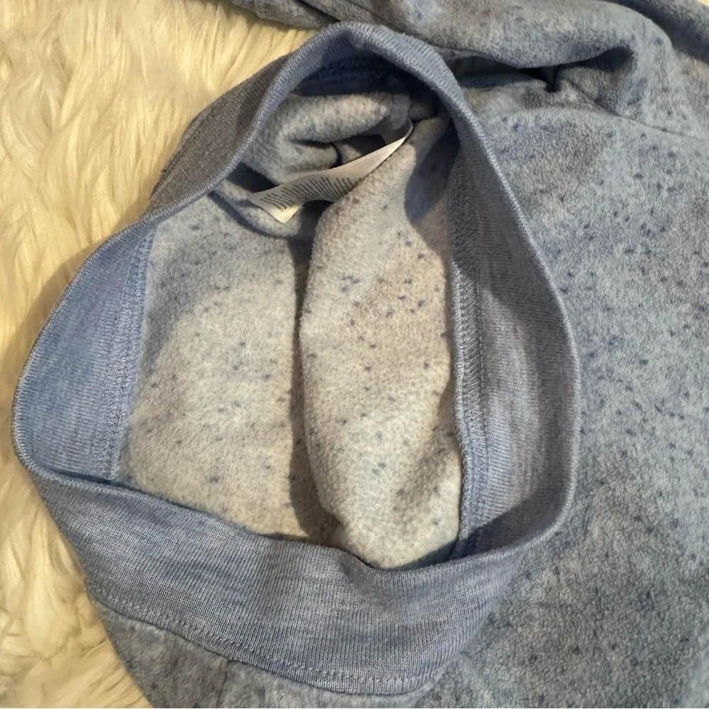 Carter’s Baby Boy Bear Fleece Sweatshirt 12M Blue‎ Cozy EUC